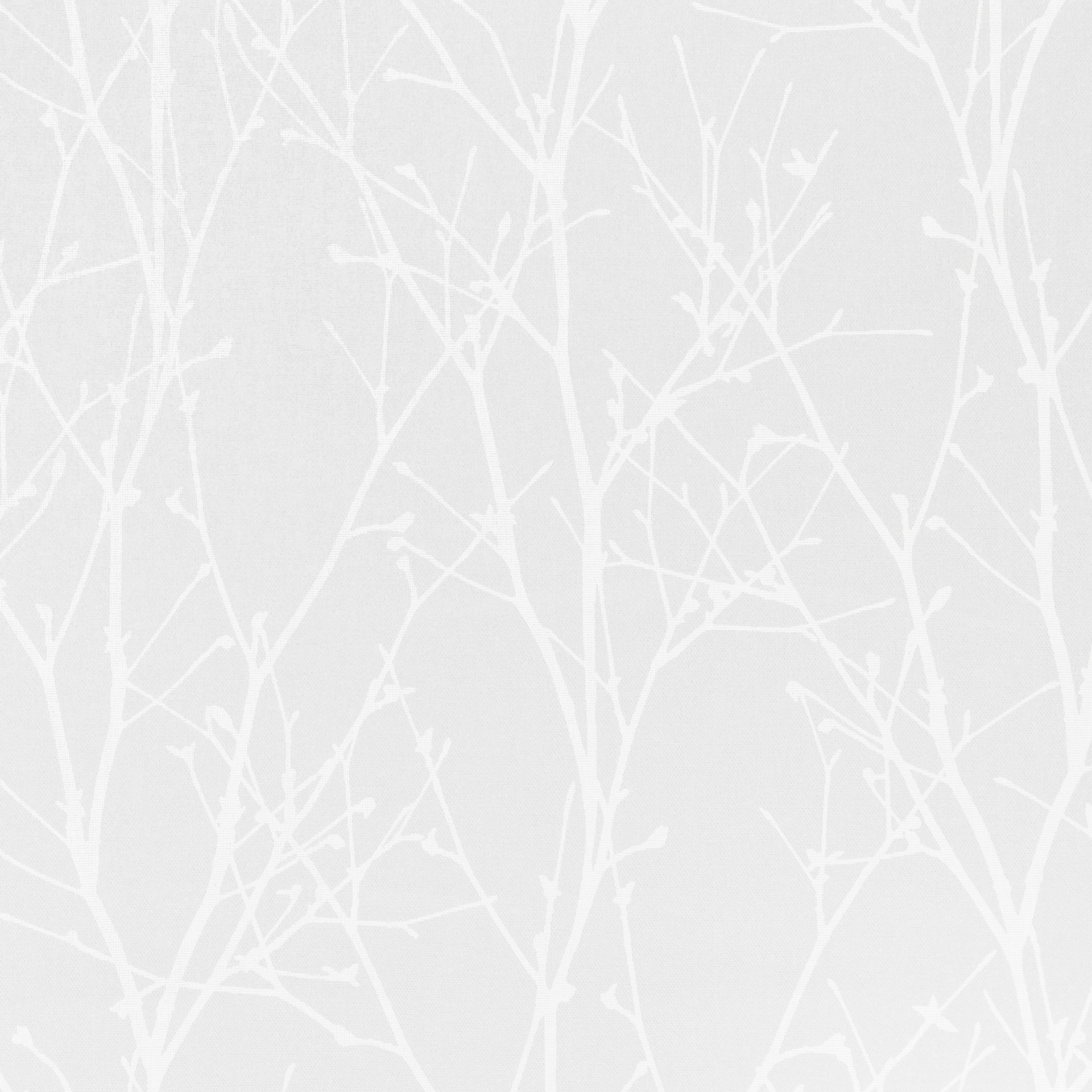 Estor Enrollable Translúcido Ramas Blanco Detalle Tejido
